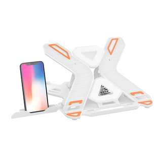 【360°旋转】酷睿冰尊笔记本电脑支架托架子折叠便携增高架办公室宿舍桌面升降悬空散热支撑架底座平板女生