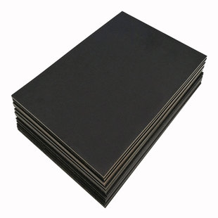 黑色画纸卡纸画画纸绘画纸水粉丙烯儿童高光笔手抄报复古黑色的