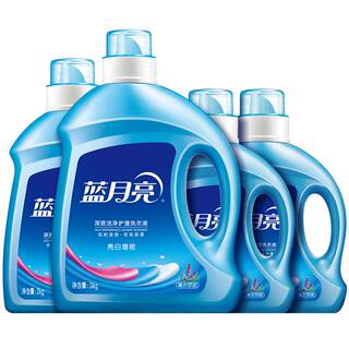 蓝月亮洗衣液家用整箱批薰衣草香亮白增艳持久留香深层洁净装