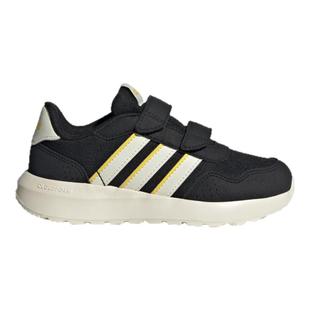 男女小童RUN 60s CF休闲魔术贴运动鞋儿童adidas阿迪达斯轻运动