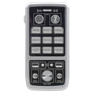 汽车报警喊话器消防救护工程车用12v24V200w警笛车载警报器喇叭