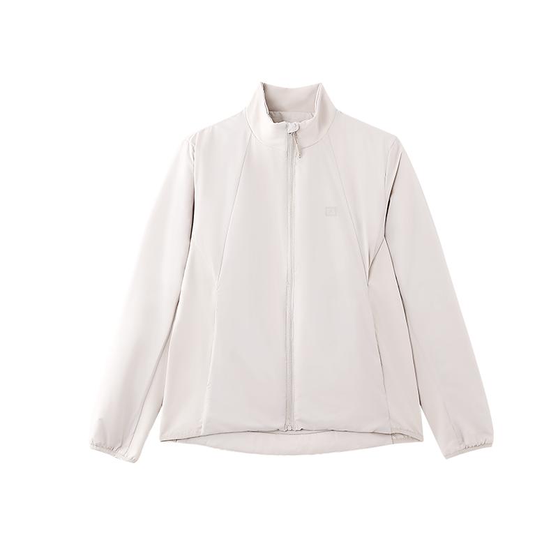 ELLE ACTIVE女装短款立领运动棉衣25年冬款防风保暖修身户外棉服