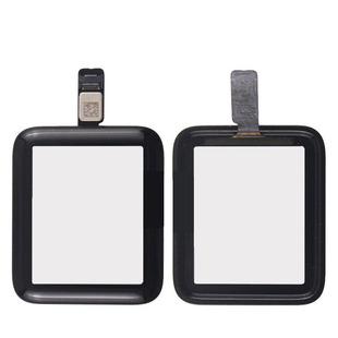 适用iWatch 12345代触摸屏外屏苹果手表屏幕总成S7S6玻璃屏幕贴合