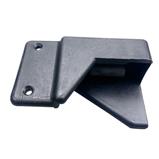 冷库平移门导轨封头中型轨道防撞限位上轨道挡头封头冷库门配件