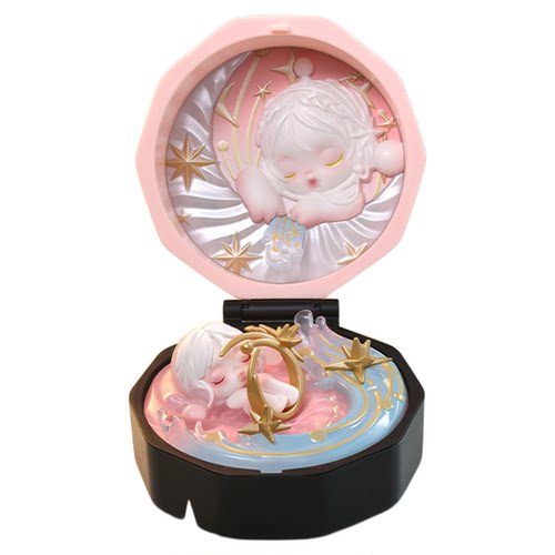 【Genuine】POPMART浪漫指尖4场景手办戒指盲盒情人节七夕礼物