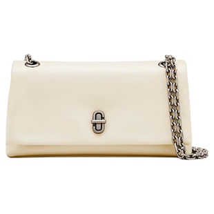 【折扣】MARC JACOBS/莫杰 DUAL 迷你牛皮纯色链条手拿斜挎包