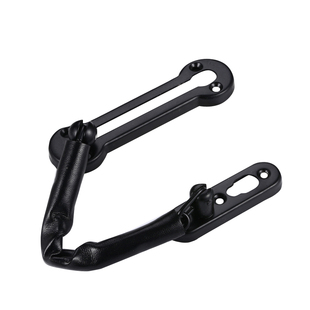 不锈钢防盗链锁扣门条锁酒店宾馆房门暗装安全链插销便携卡青红古