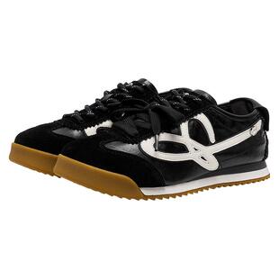 ACUPUNCTURE/爱克佩特圈A春新款时尚复古阿甘德训鞋女休闲平底鞋