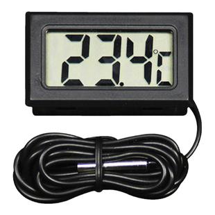 冷柜冰箱数显传感器数字显示浴缸鱼缸温度计缸外水温计电子水族