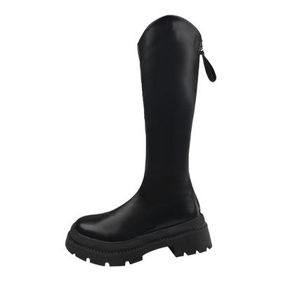 小个子秋冬季骑士靴长筒靴小个子