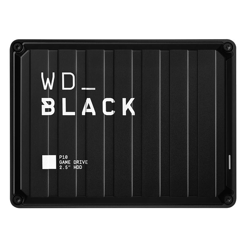 WDBLACK西数P10游戏移动硬盘5t大容量ps4高速外置外接pc电脑5tb