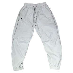 侧拉链拼接束脚休闲裤男2026春夏薄款潮流百搭裤子透气速干工装裤