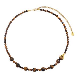 洞天TONETALE玉兰水露项链女轻奢红玛瑙珍珠原创新款配饰高级独特