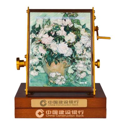 手摇机械日历新年礼物中秋节台历