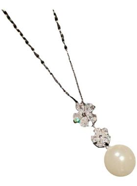 繁花仙女富贵花宝石项链