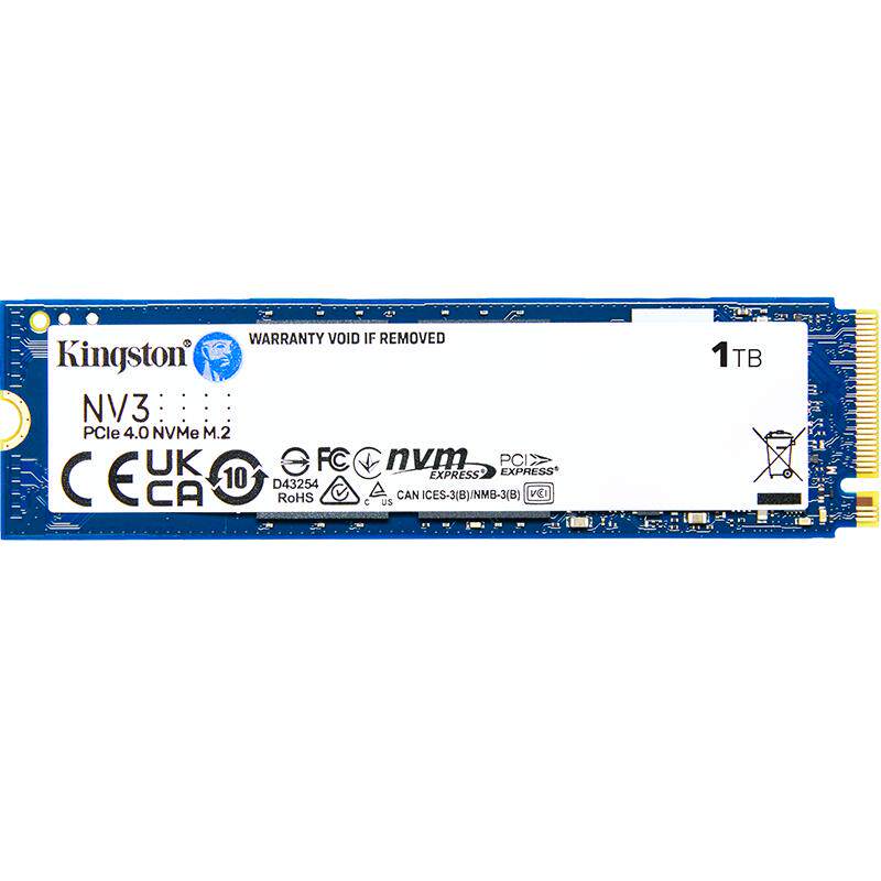 金士顿NV3 M.2 NVMe协议PCIe4.0 固态硬盘ssdPS5主机升级扩容