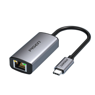 品胜Type c转网口千兆有线连接网线接口RJ45母头tpyec网卡母座tpc手机转换USB雷电3接口笔记本电脑转换器插头