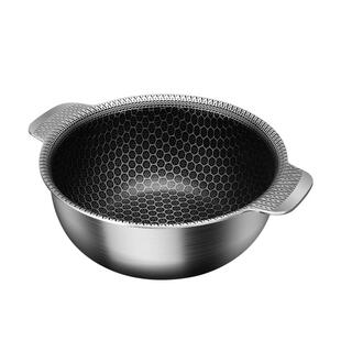 铿锵316不锈钢小锅不粘锅碗料理碗烘培小碗电磁炉用煲仔饭沙拉碗