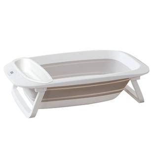 Gromast感温浴盆婴儿洗澡盆宝宝可折叠新生儿童浴桶小孩家用大号