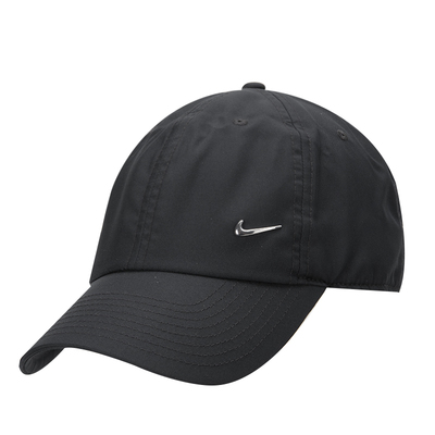 NIKE耐克帽子金属标男女帽2026新款运动遮阳帽鸭舌帽棒球帽FB5372