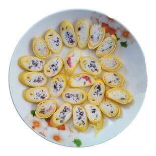 稷山瓤菜山西特产运城酿菜发菜卷煎鸡蛋卷肉丸子方便速食火锅食材