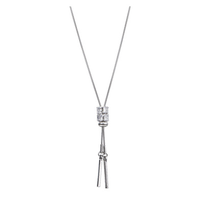 GuangYu抽拉式小蛮腰钛钢长项链