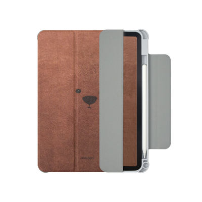 Ufology原创适用ipadair6保护壳pro11寸平板mini6保护套air4/5磁吸全包air7笔槽13寸苹果7/8/9/10/11代小熊头