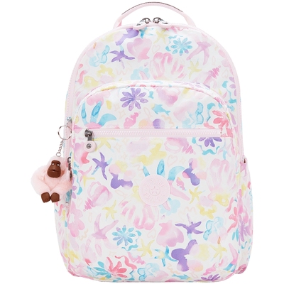 Kipling男女款2025春夏新休闲双肩包学生书包轻便背包|SEOUL LAP