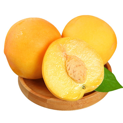 新鲜黄桃脆脆桃红心桃子现摘现发应季水果10斤整箱包邮