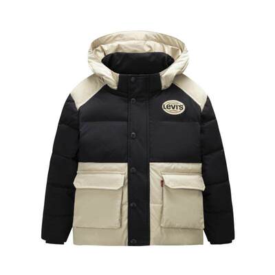 Levi's李维斯童装男童棉服2025冬季新款大童保暖加厚外套女童棉袄