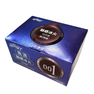 没完没了001水滴装安全套天然橡胶胶乳男用免洗进口胶乳10只装