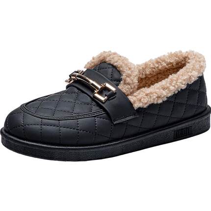 人本豆豆鞋女2026新款女鞋秋