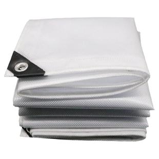 加厚夹网PVC遮雨篷布阳台挡雨利器 透明防水帘挡风防雨防晒篷布定