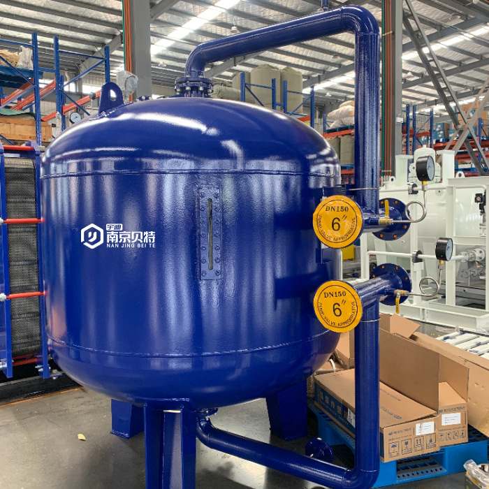 石英砂活性炭过滤器水处理压力过滤器滤料机械过滤多介质过滤器