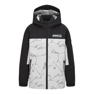 【一衣三穿】雪中飞kids儿童羽绒服男童撞色拼接女童印花羽绒服冬