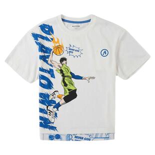 商场同款abckids童装夏季新款男童篮球圆领短袖T恤薄款F322301065