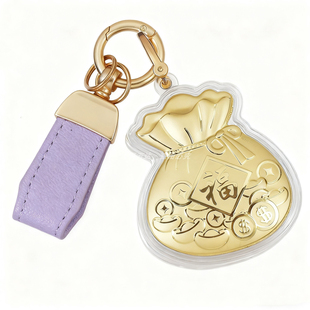黄金福袋来财日进斗金钥匙扣包挂件送男女友送闺蜜公司礼品