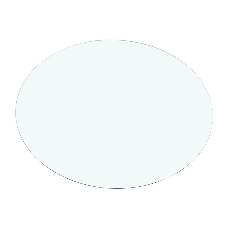 圆形钢化玻璃餐桌面酒店玻璃方形桌面玻璃圆桌面玻璃茶几转盘圆面
