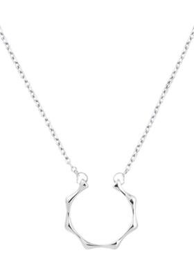 项链女特别礼物银百搭