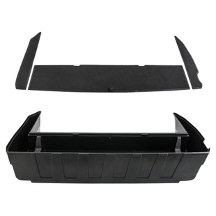 适用24-25款新普拉多六座后备箱储物盒霸道LC250填平收纳改装配件