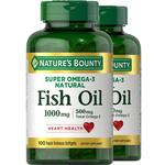 自然之宝欧米伽3深海鱼油软胶囊中老年100粒*2瓶