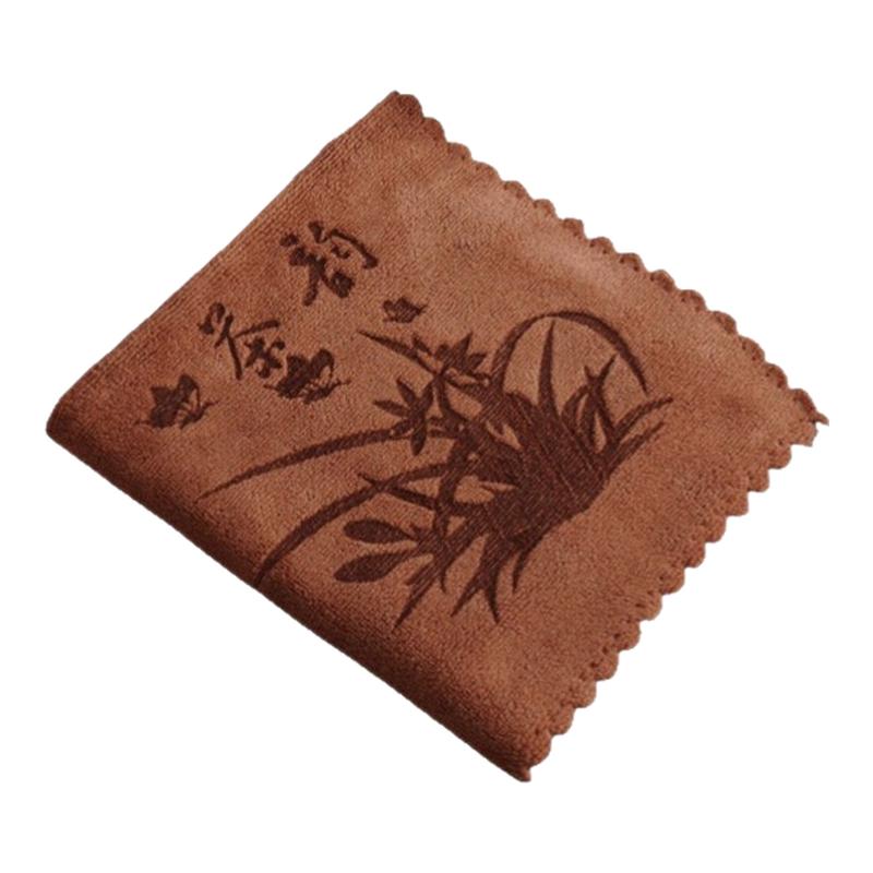 茶巾茶布高档吸水功夫茶具毛巾茶几茶桌抹布垫道茶台配件喝茶茶席