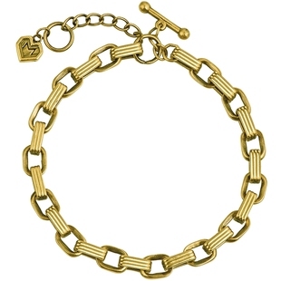 MONOLOGUE独白链金主义系列方形黑金复古黄金手链男女MR24新年礼