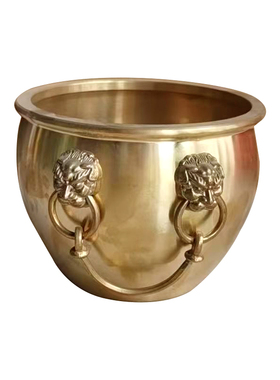 落地大水缸铜缸聚宝盆大门海