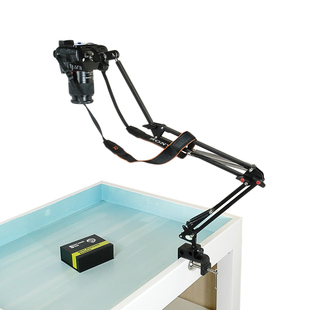 杰上桌面相机支架摄像微单摄影拍摄直播横杆悬臂架子单反俯拍支架