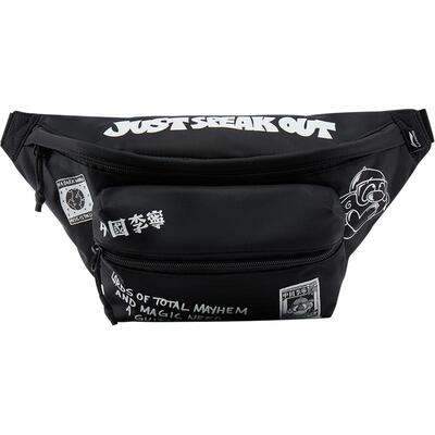 李宁男女同款胸包官方正品运动包