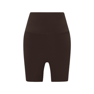 大码胖MM运动短裤女跑步骑行健身服提臀收腰紧身抑菌瑜伽四分裤