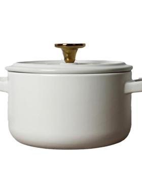 现代简约陶瓷锅套装摆件