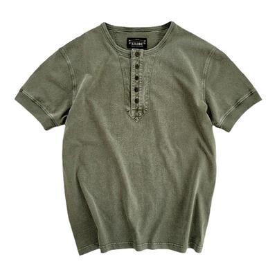 西里布2022年夏季半袖复古T恤