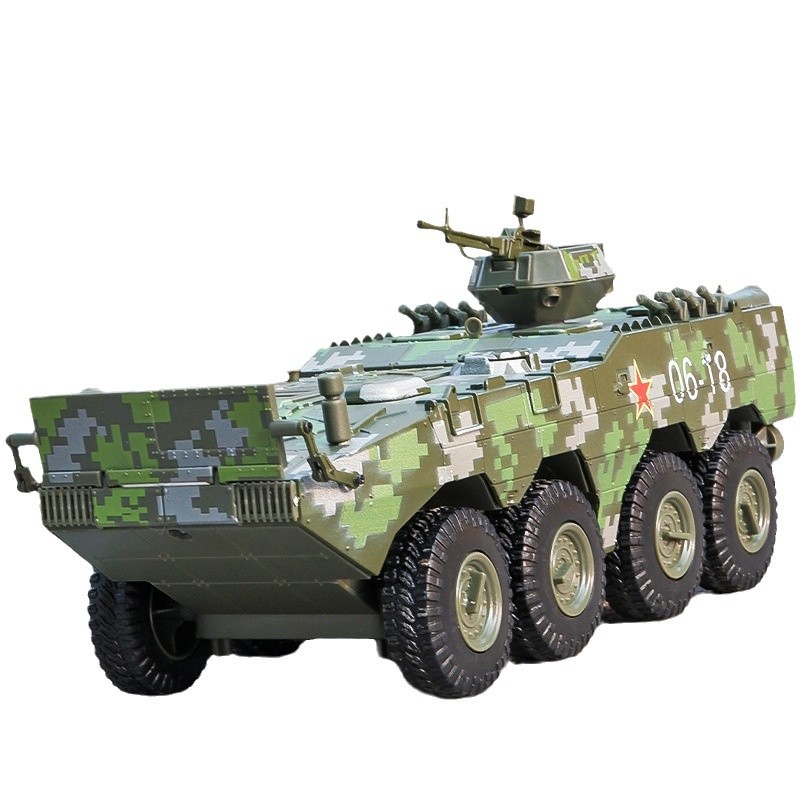 中国08式步兵合金车模型仿真装甲